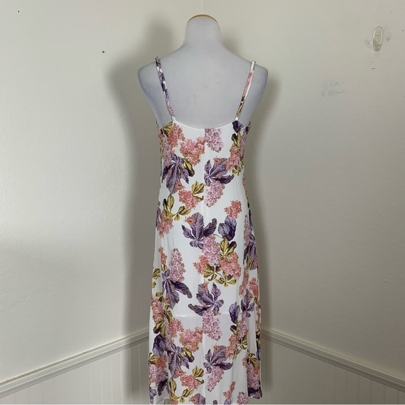 We Are Kindred Floral Button Front Spaghetti Strap Dress Size US 4 - Picture 4 of 17